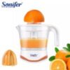 Sonifer SF-5514 wholesale cheap home used low noise easy clean hand press plastic mini electric citrus juicer