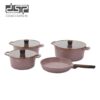 DSP Cookware Set-CA018-S02-Pink