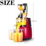 Sonifer SF-5537 high quality brand wide chute operated high quality cold press orange juicer machine slow Juice