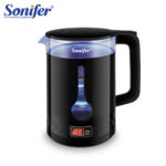 Sonifer SF-2062 household luxury 1.7L digital adjustable smart temperature control keep warm glass electric kettle